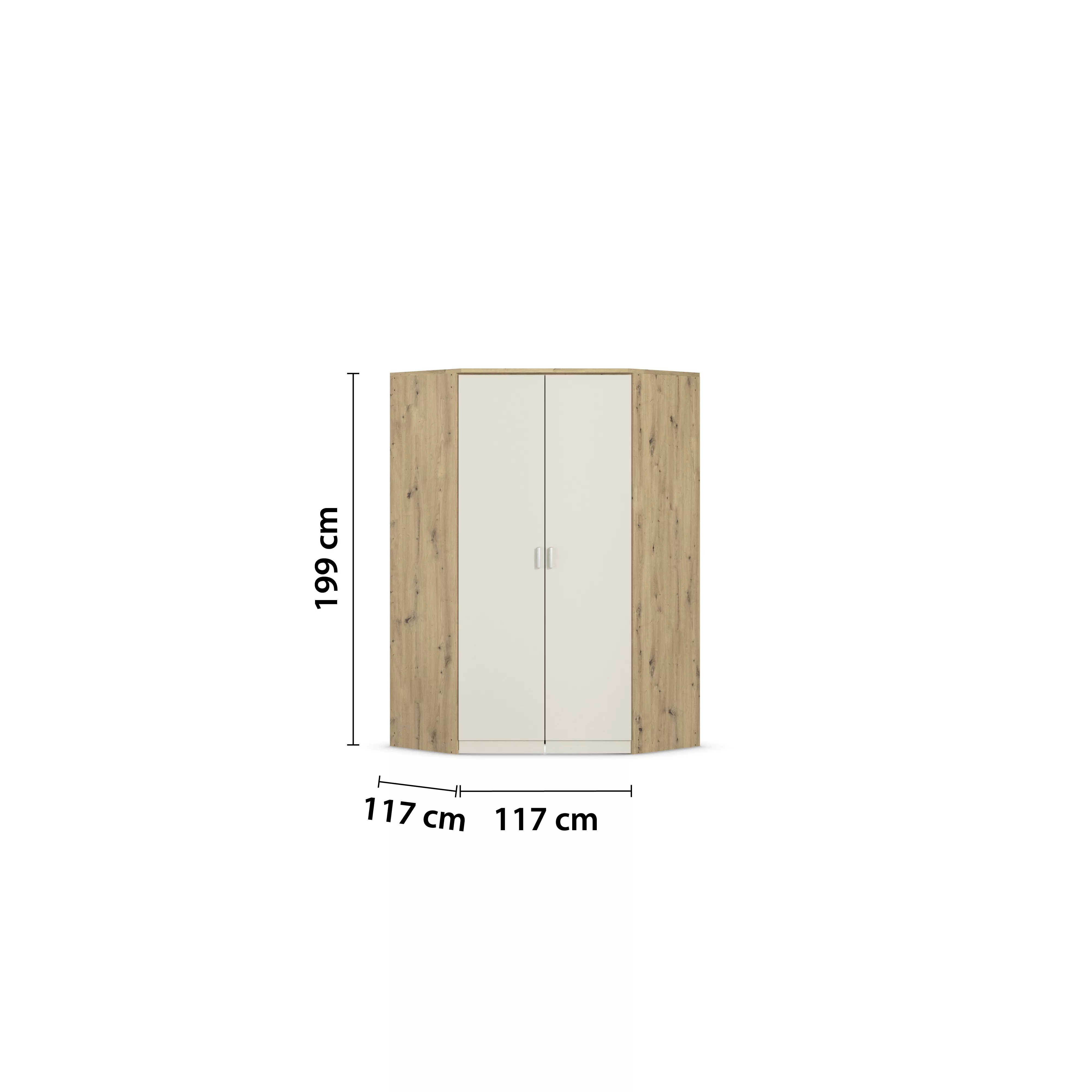 Armoire d'angle BREMEN-EXTRA